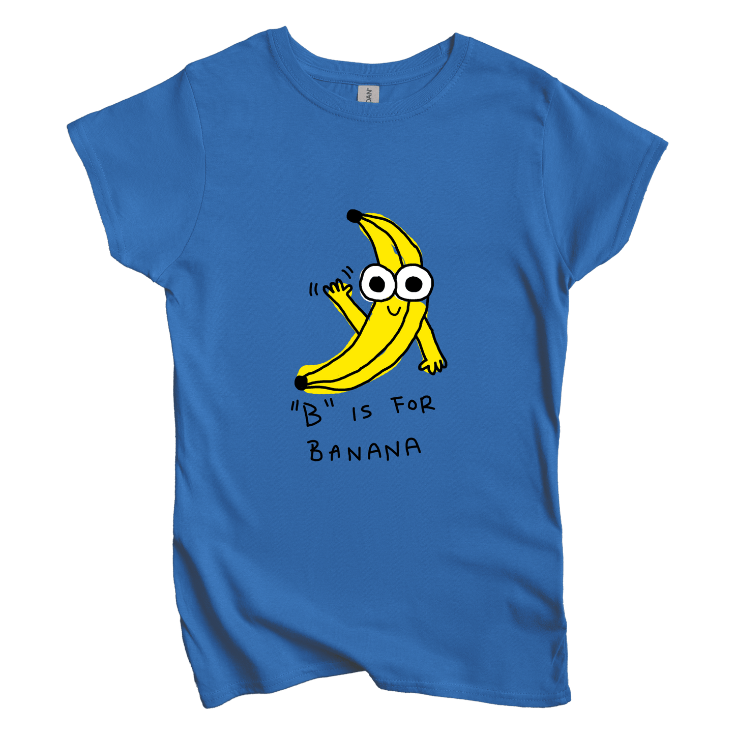 T-Shirt S / Royal B is for Banana: Longoland  Women's Tee