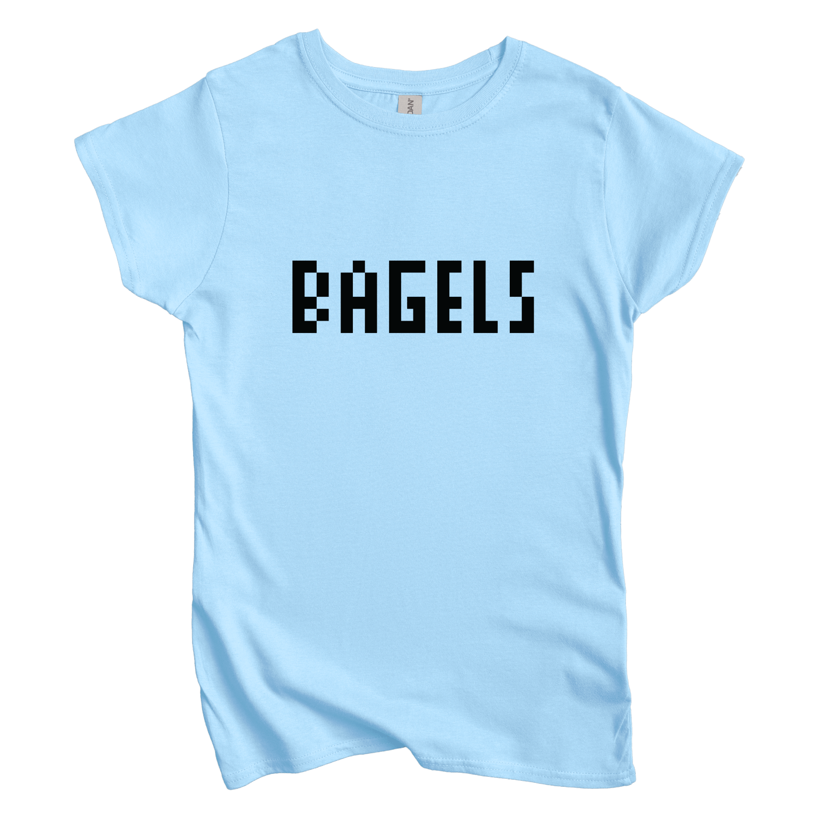 T-Shirt S / Light Blue Bagels Women's Tee