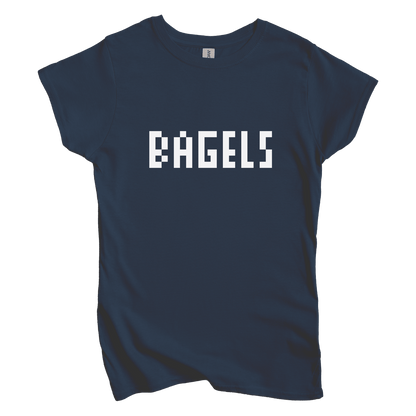 T-Shirt S / Navy Bagels Women's Tee