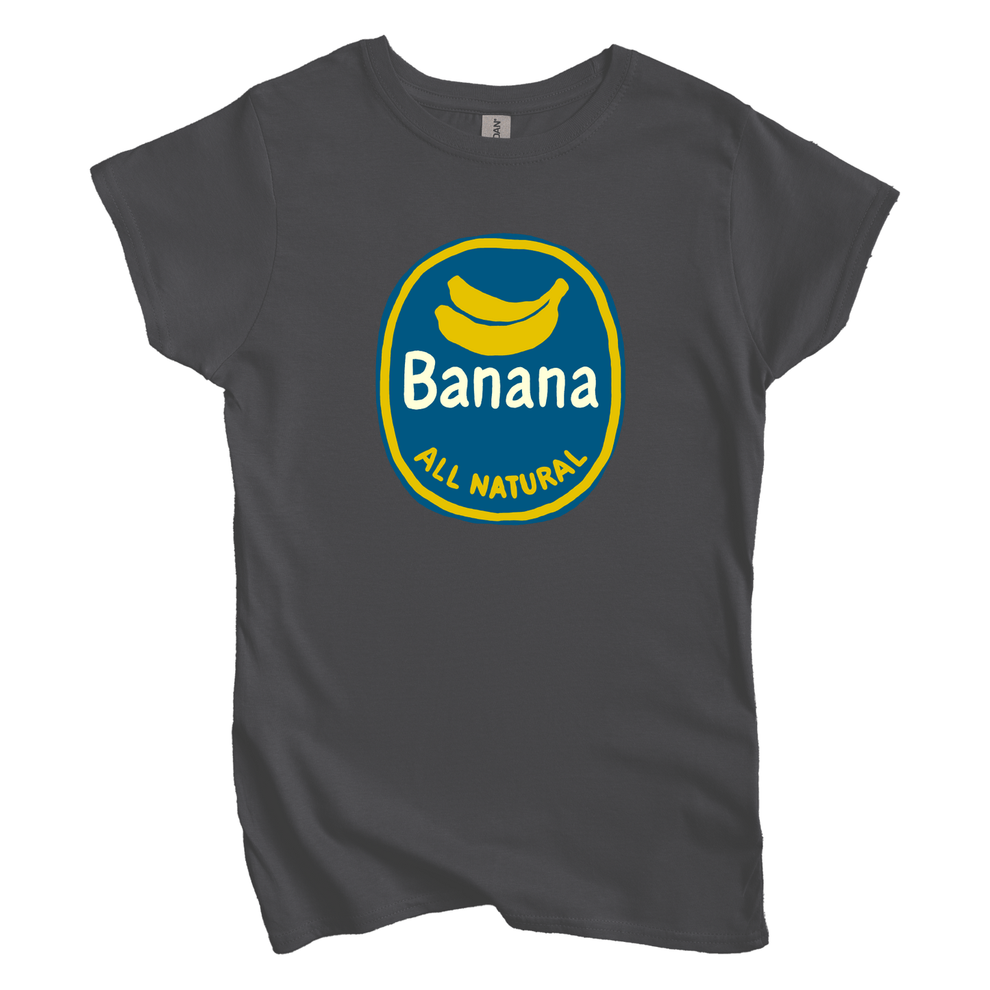 T-Shirt M / Charcoal Banana All Natural Women's Tee