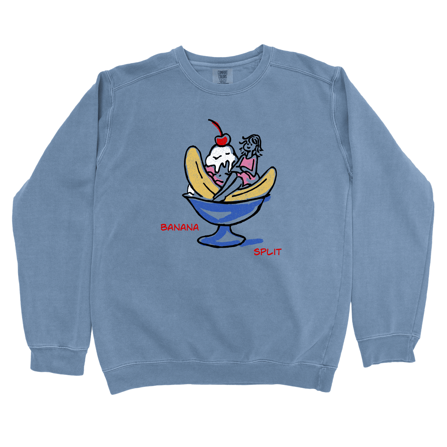 Sweatshirt Blue Jean / S Banana Split: LaeMab Sweatshirt