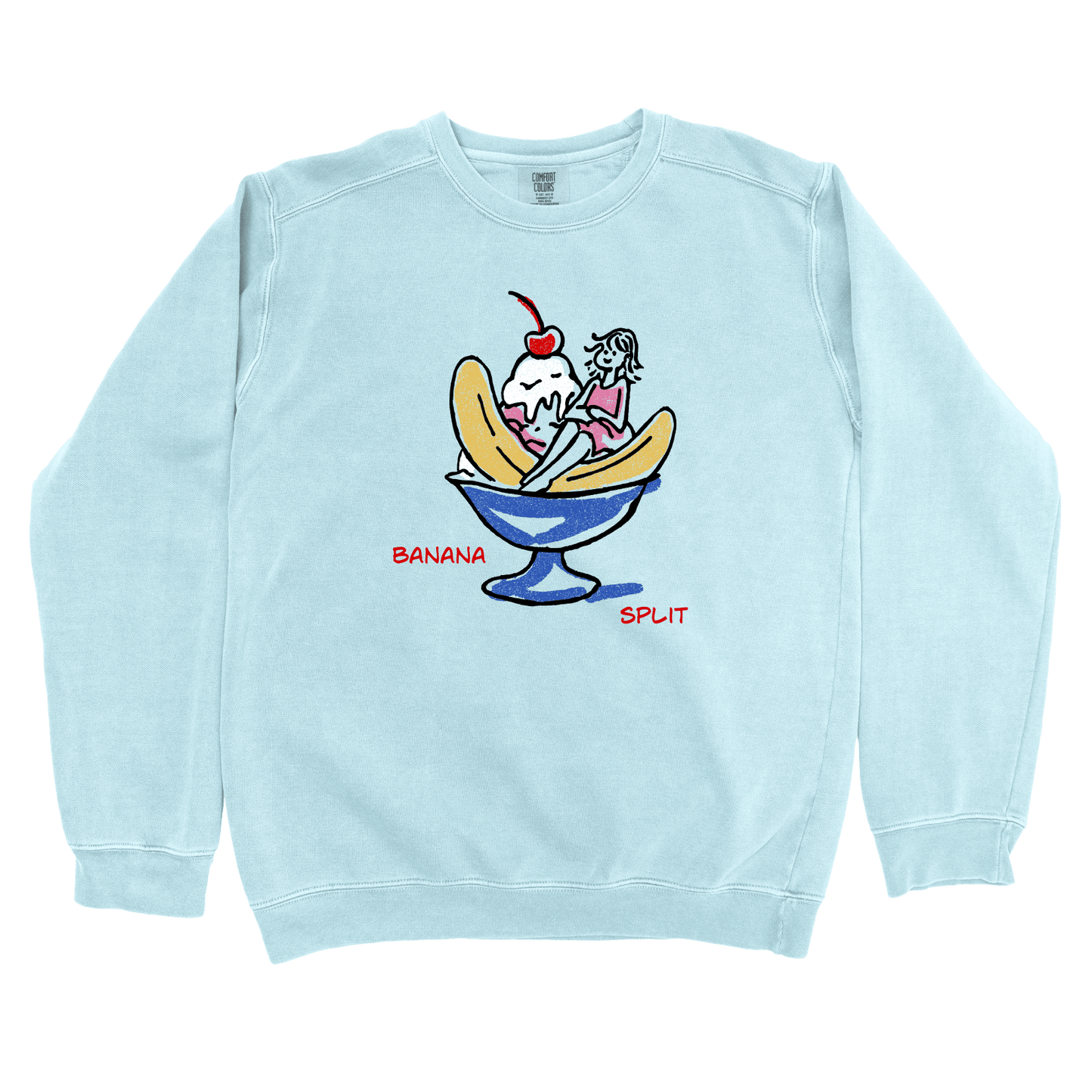 Sweatshirt Chambray / S Banana Split: LaeMab Sweatshirt
