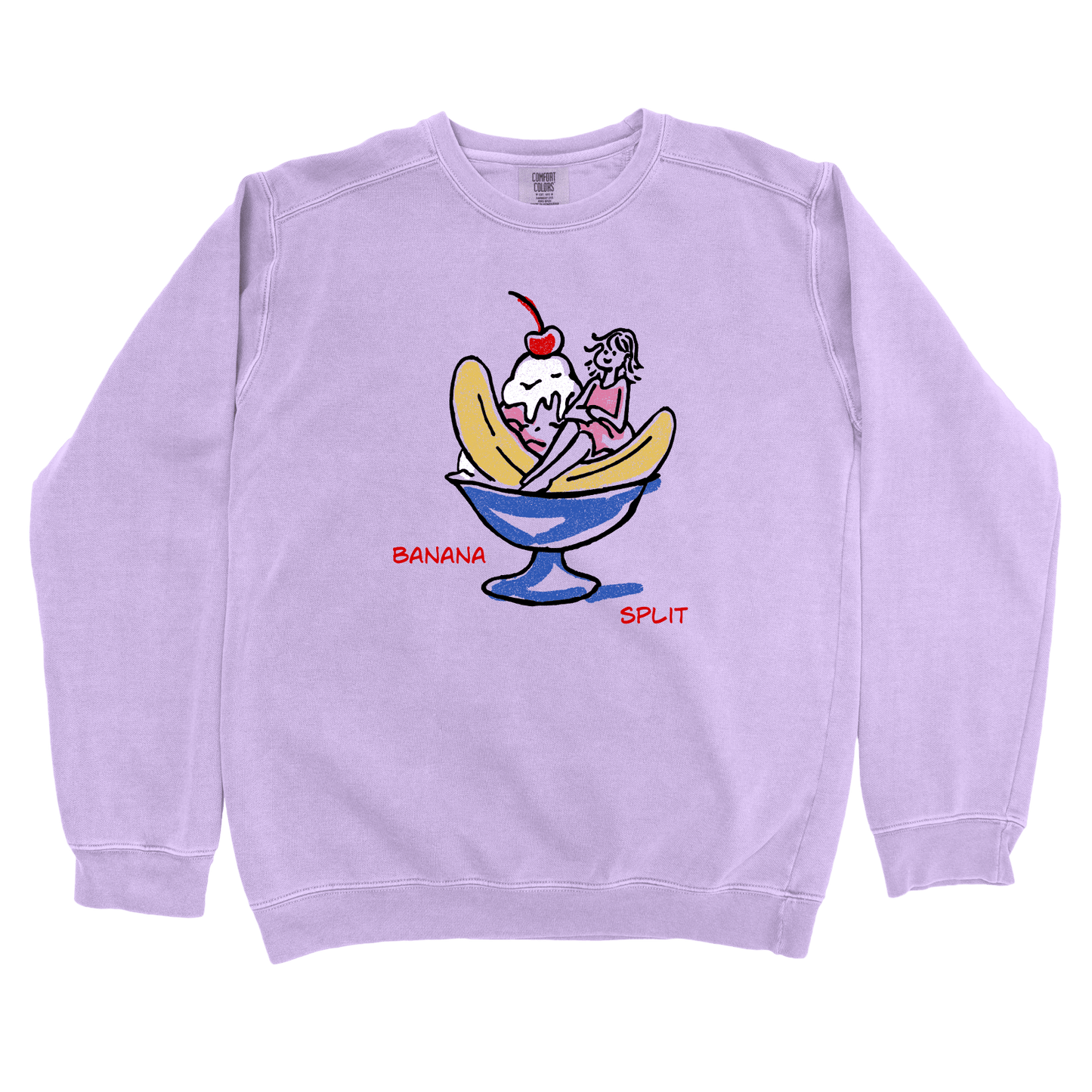 Sweatshirt Orchid / S Banana Split: LaeMab Sweatshirt