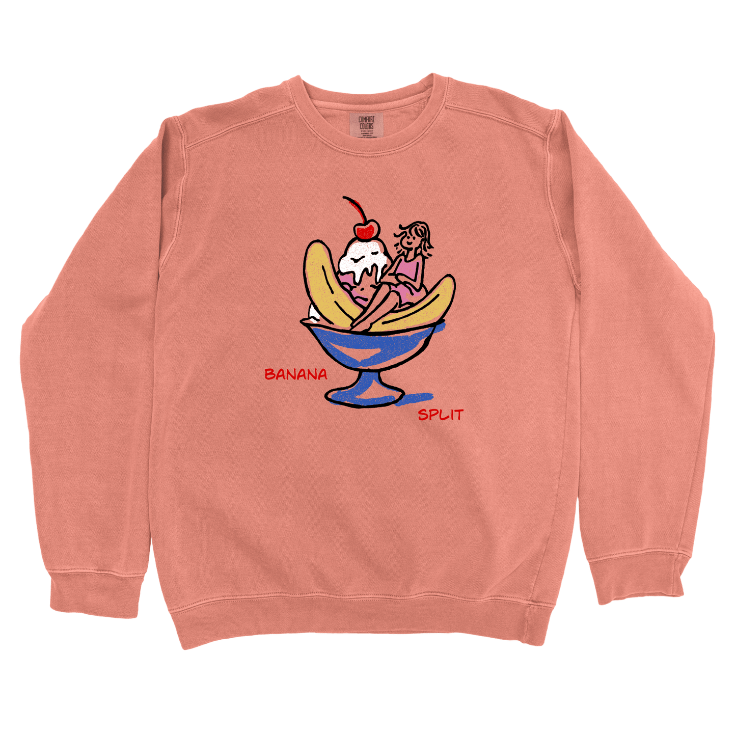 Sweatshirt Terracotta / S Banana Split: LaeMab Sweatshirt