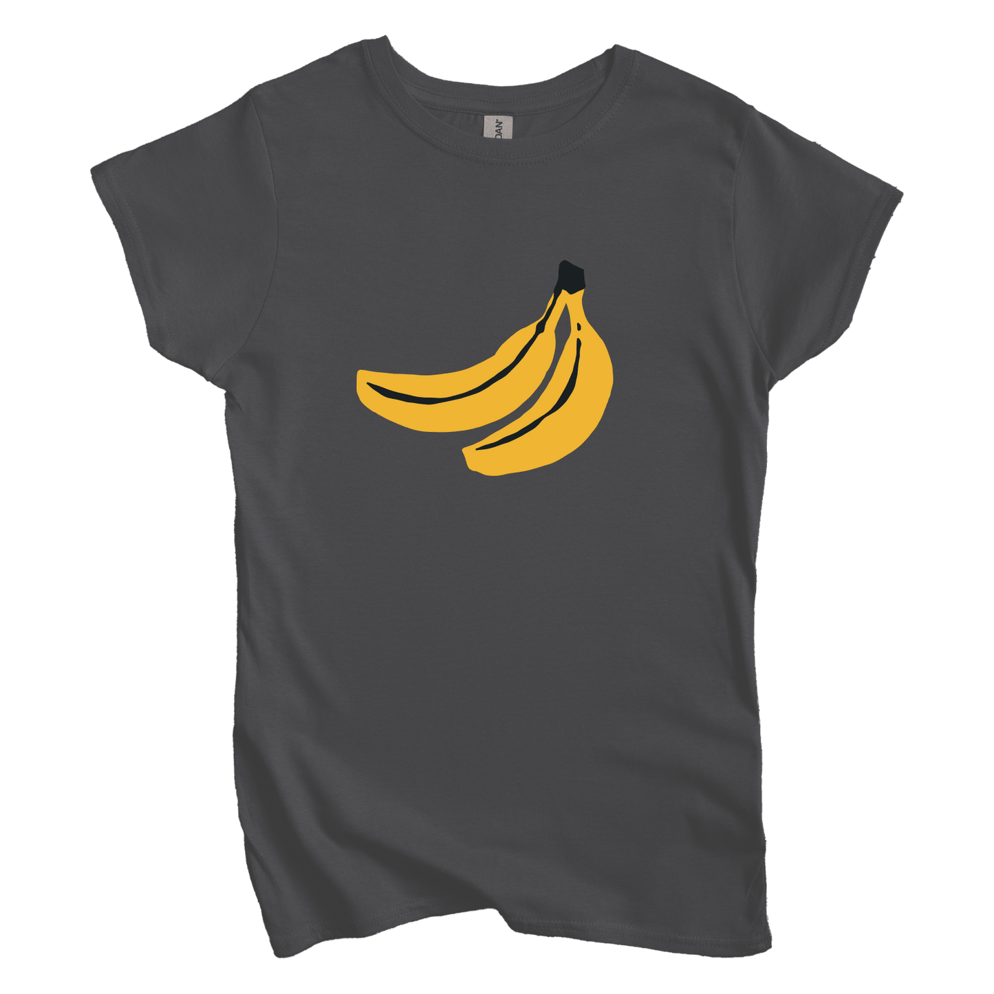 T-Shirt M / Charcoal Bananas Women's Tee