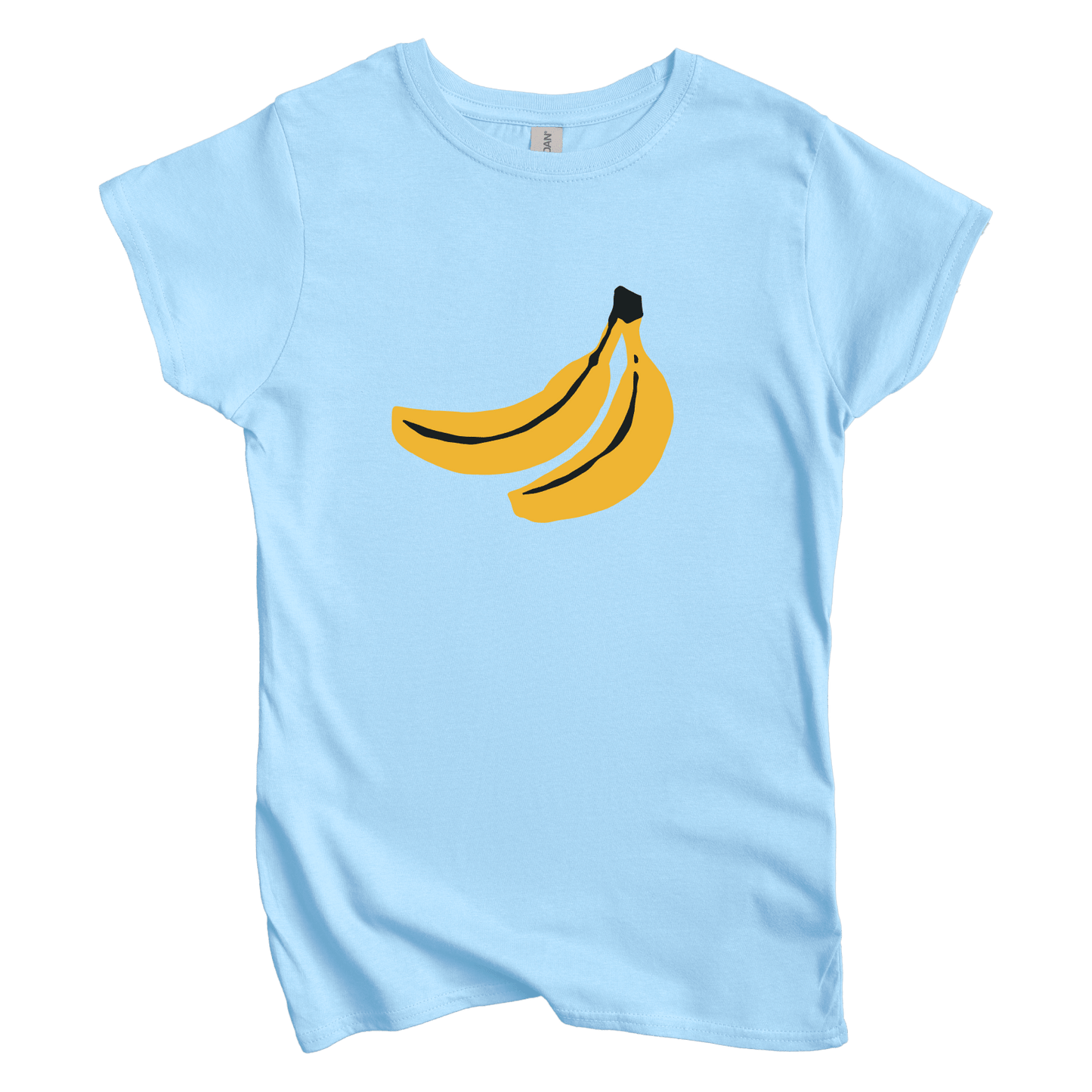 T-Shirt S / Light Blue Bananas Women's Tee