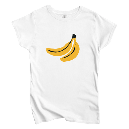 T-Shirt S / White Bananas Women's Tee