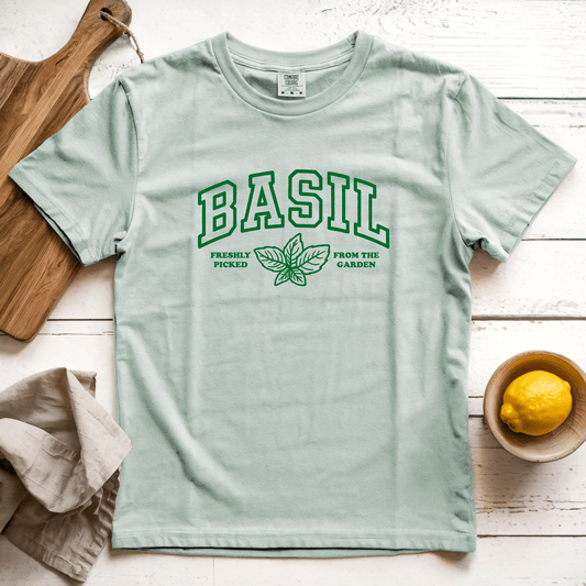 T-Shirt Bay / S Basil