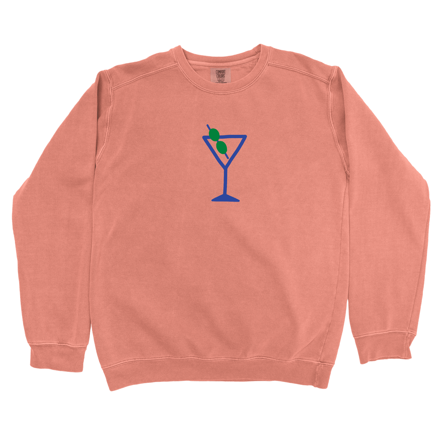 T-Shirts Terracotta / S Blue Martini Sweatshirt
