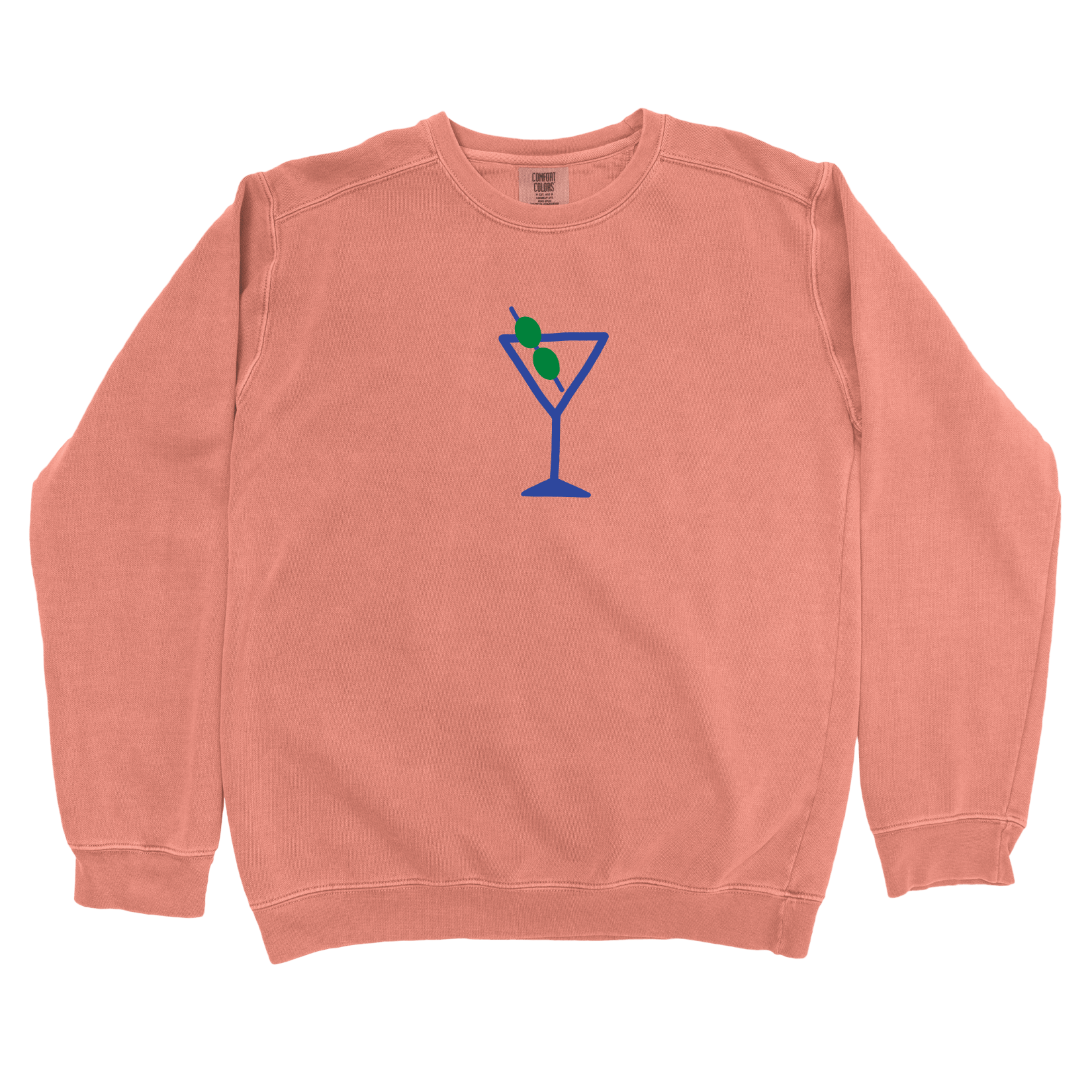 T-Shirts Terracotta / S Blue Martini Sweatshirt