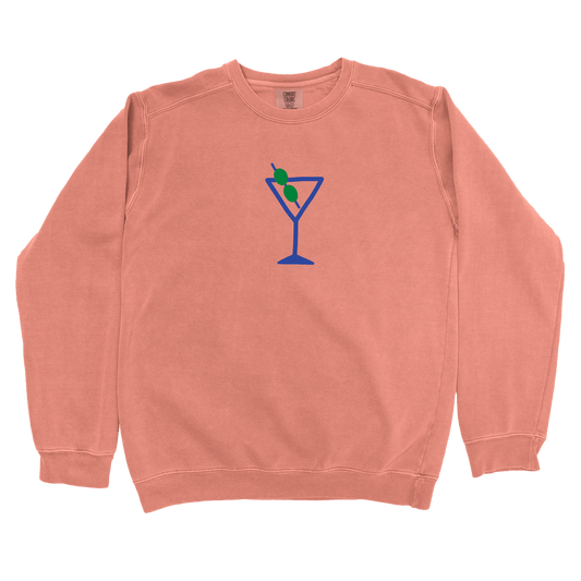 T-Shirts Terracotta / S Blue Martini Sweatshirt