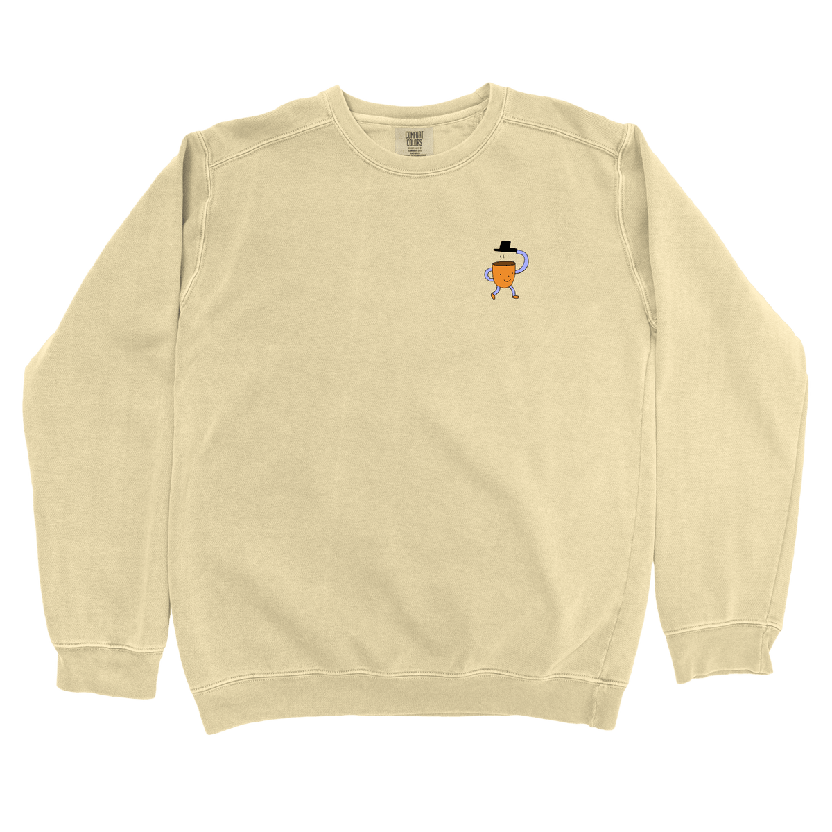 T-Shirts Butter / S Bonjour Left Chest: Woblylines Sweatshirt