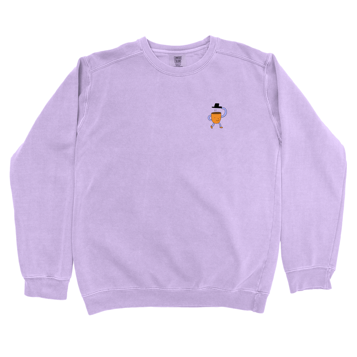 T-Shirts Orchid / S Bonjour Left Chest: Woblylines Sweatshirt