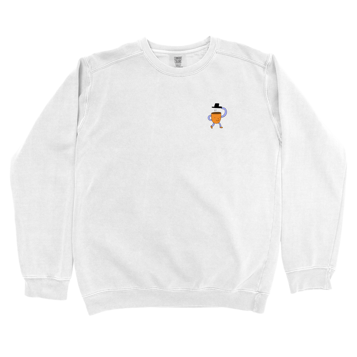 T-Shirts White / S Bonjour Left Chest: Woblylines Sweatshirt
