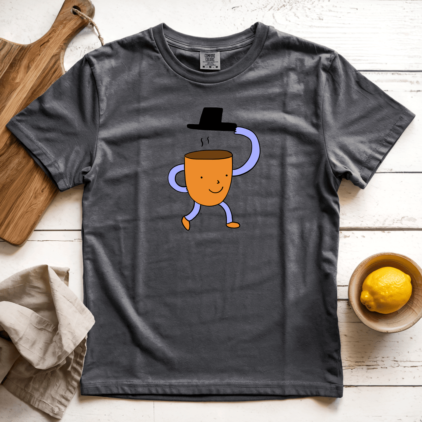 T-Shirt Pepper / S Bonjour: Woblylines