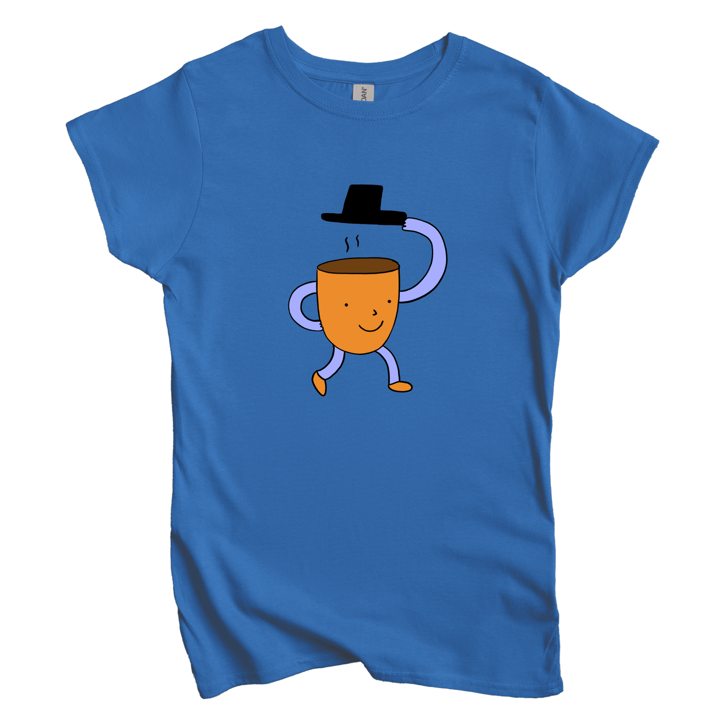 T-Shirt S / Royal Bonjour Women's Tee
