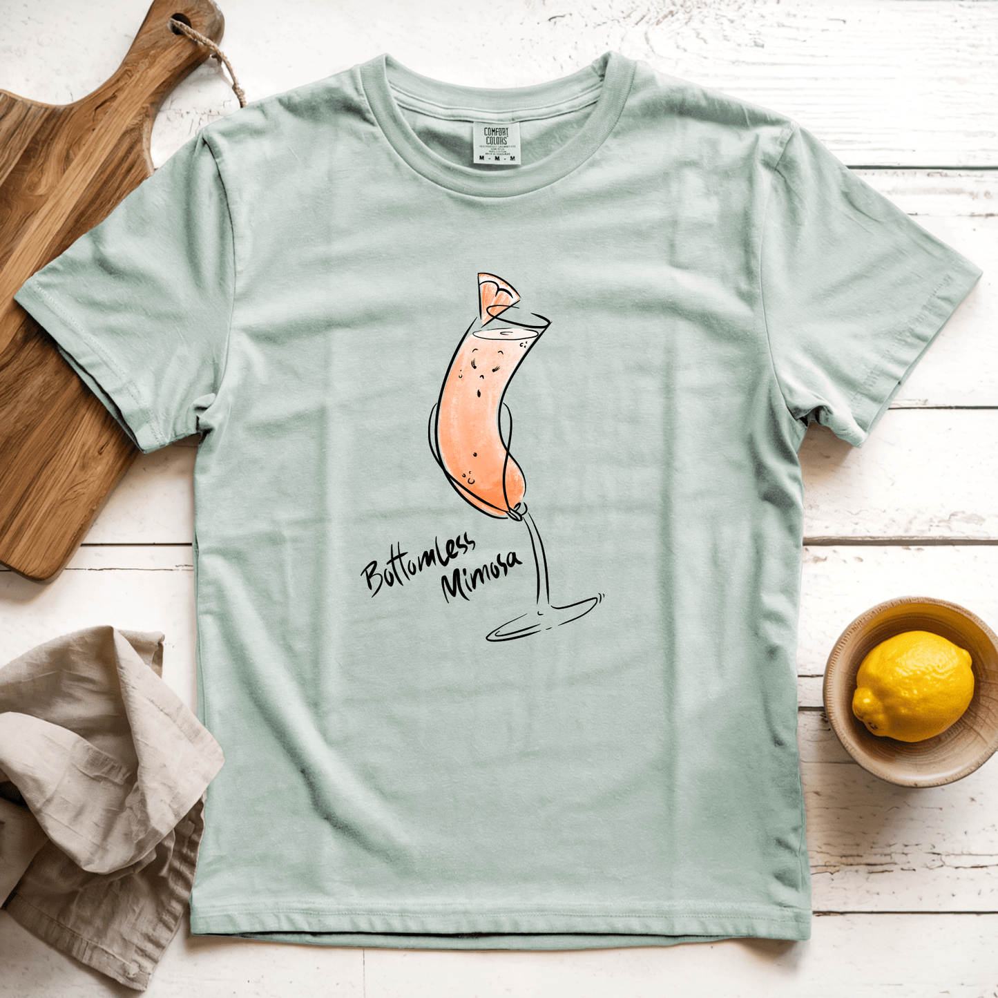 T-Shirt Bay / S Bottomless Mimosa: Micro Barbi