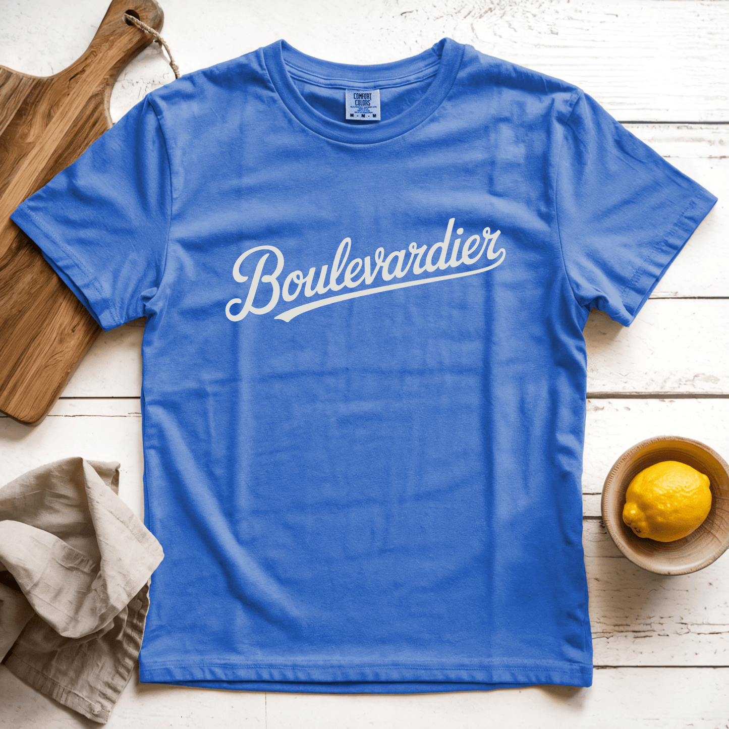 T-Shirt Flo Blue / S Boulevardier