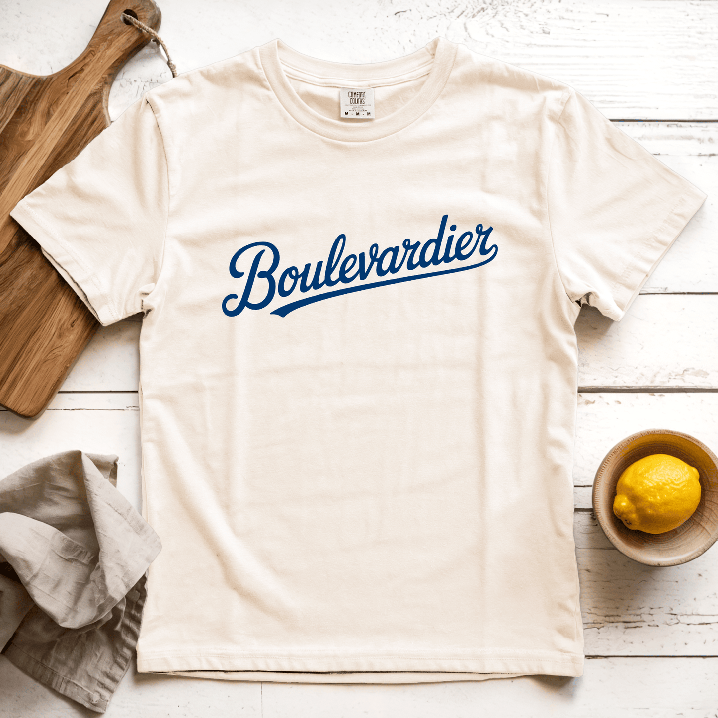 T-Shirt Ivory / S Boulevardier