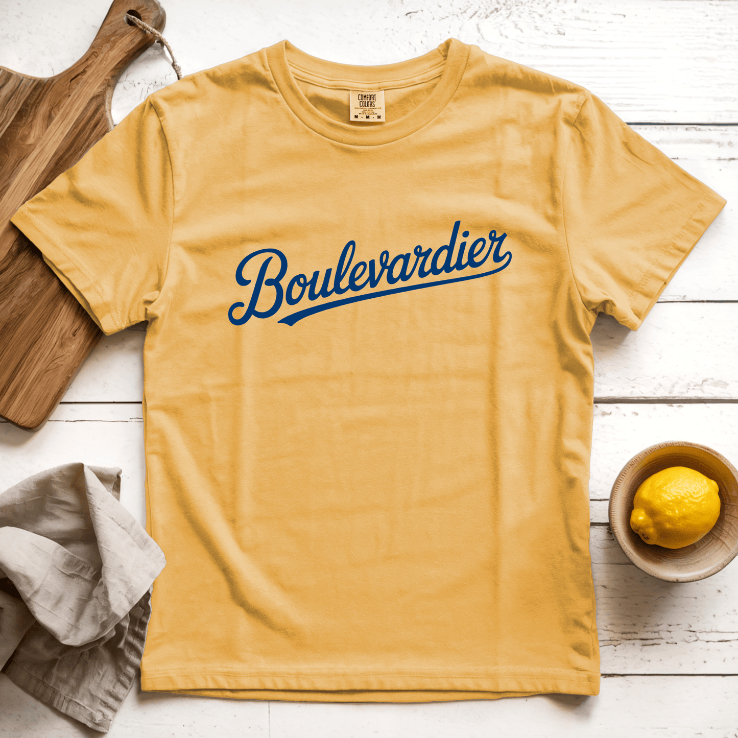 T-Shirt Mustard / S Boulevardier