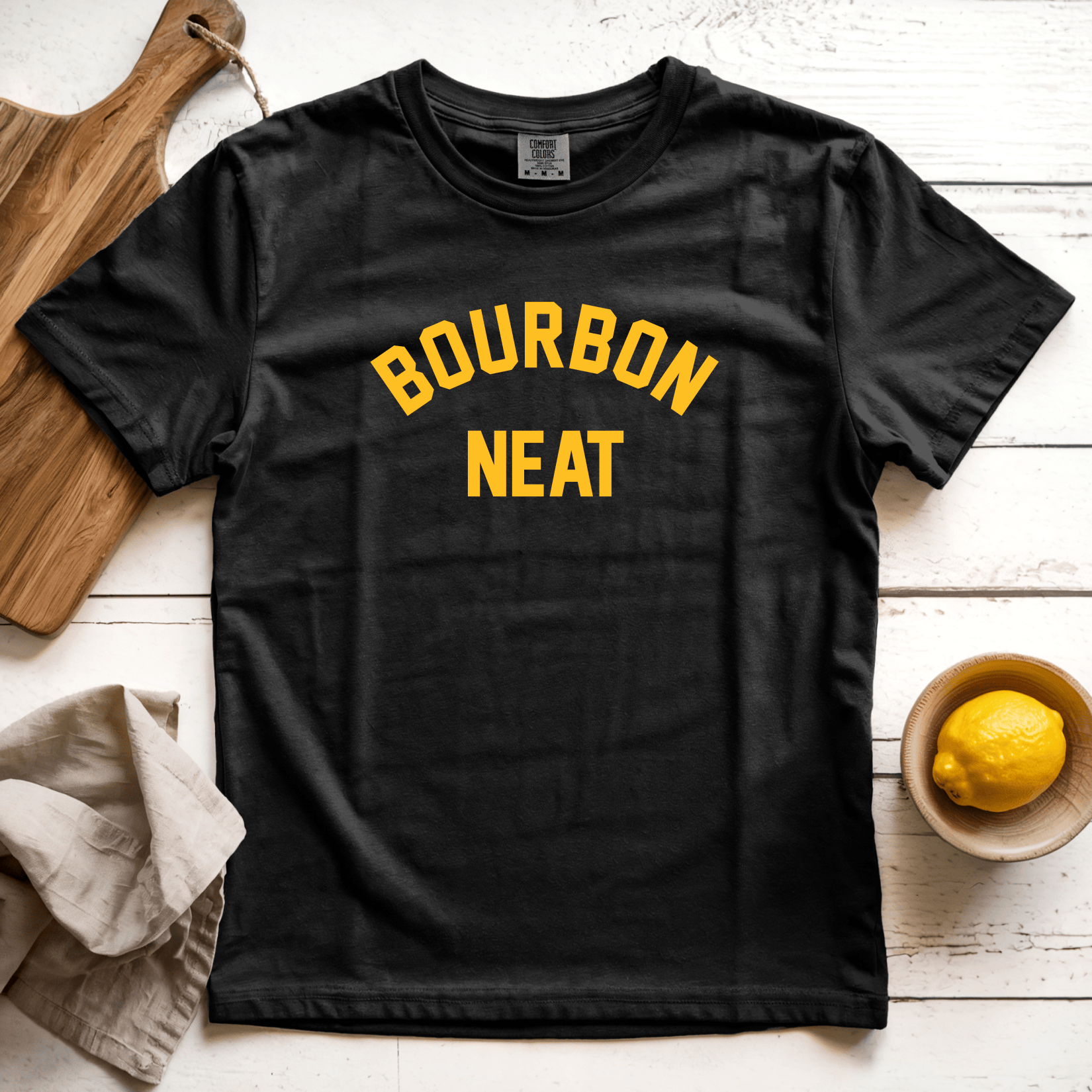 T-Shirt Black / S Bourbon Neat