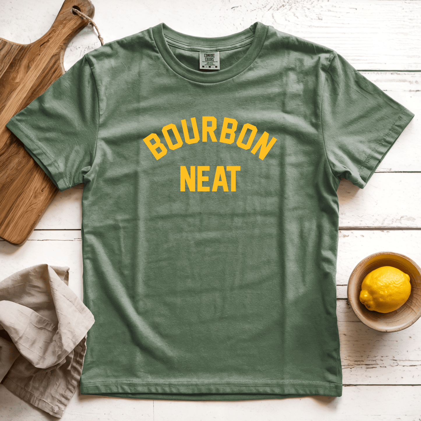 T-Shirt Moss / S Bourbon Neat