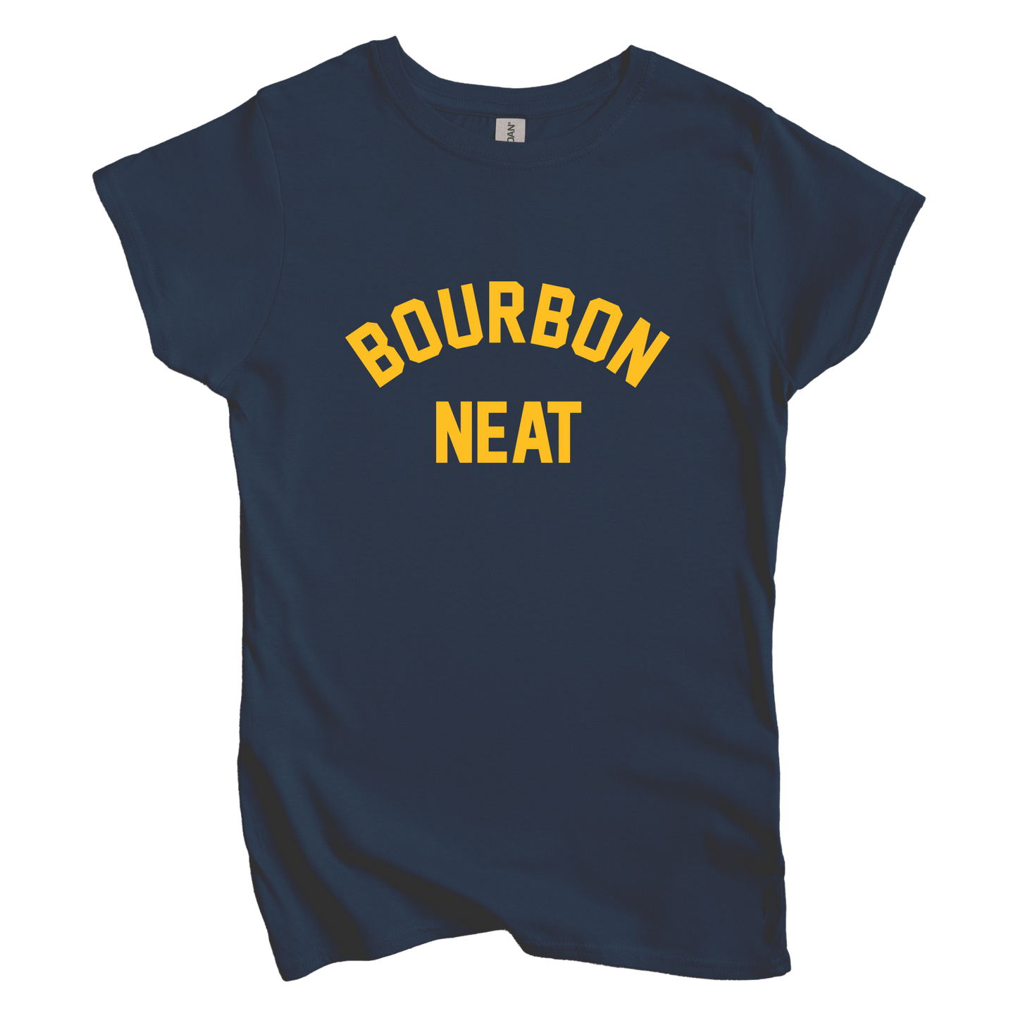 T-Shirt S / Navy Bourbon Neat Women's Tee