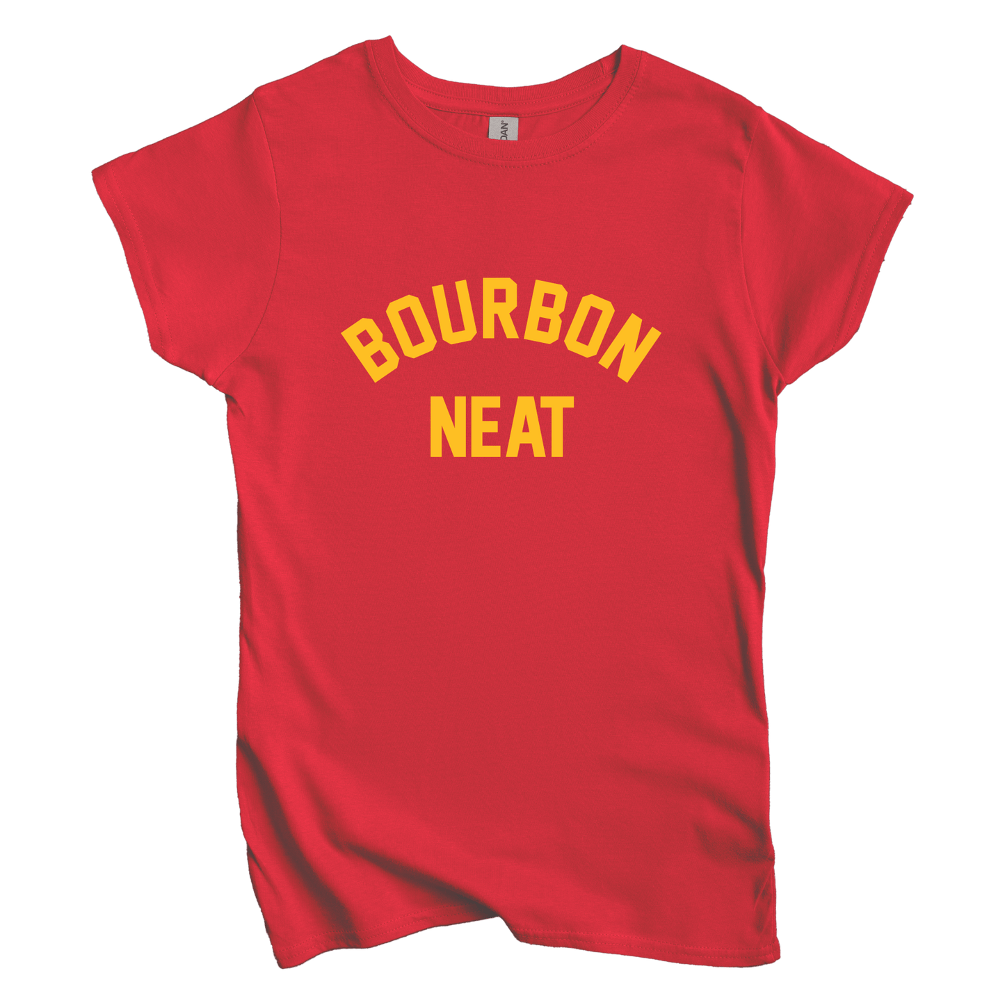 T-Shirt S / Red Bourbon Neat Women's Tee