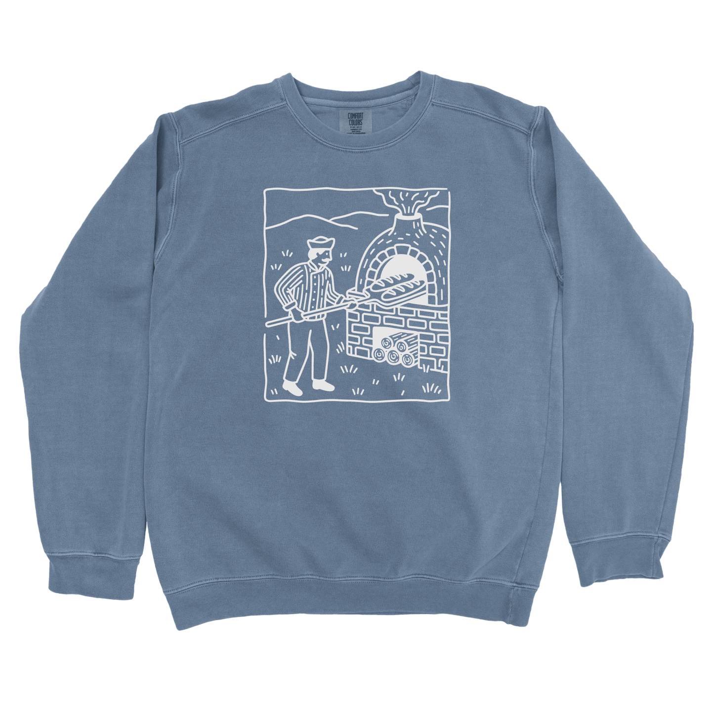 T-Shirts Blue Jean / S Bread Baker Sweatshirt