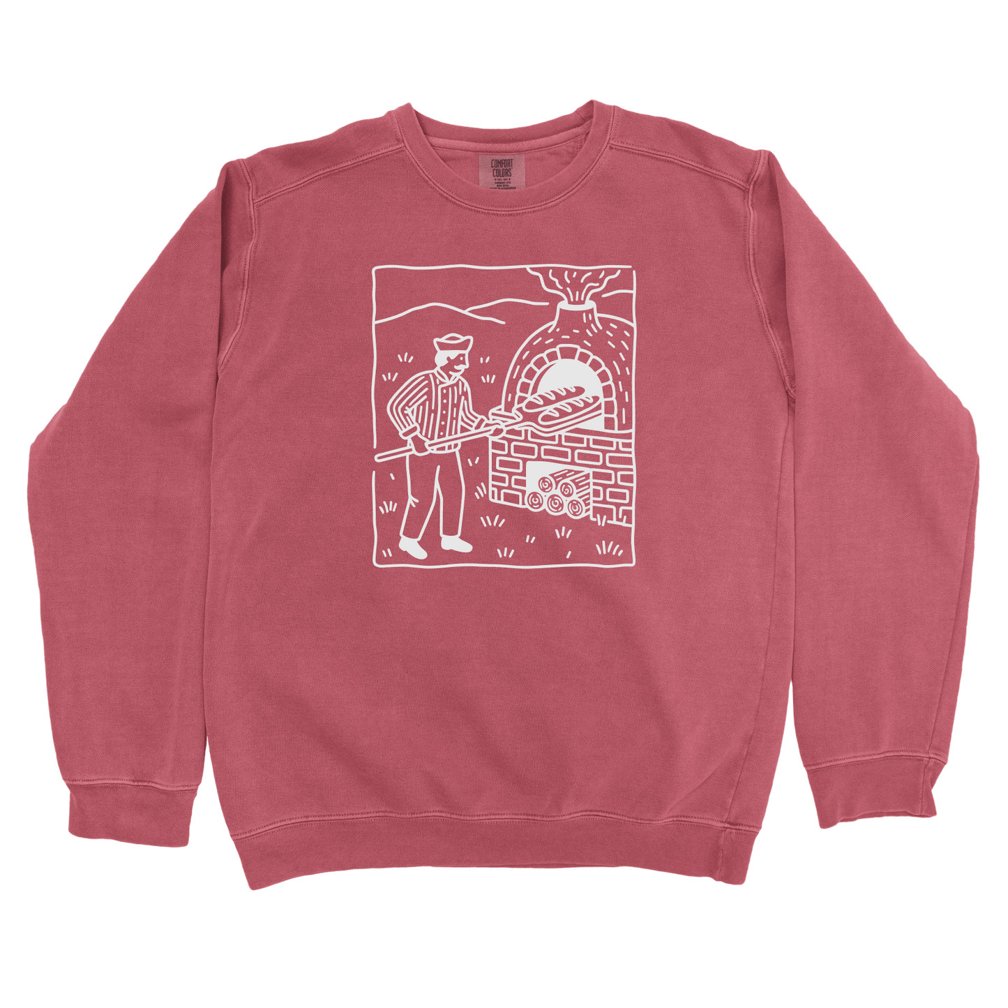 T-Shirts Crimson / S Bread Baker Sweatshirt
