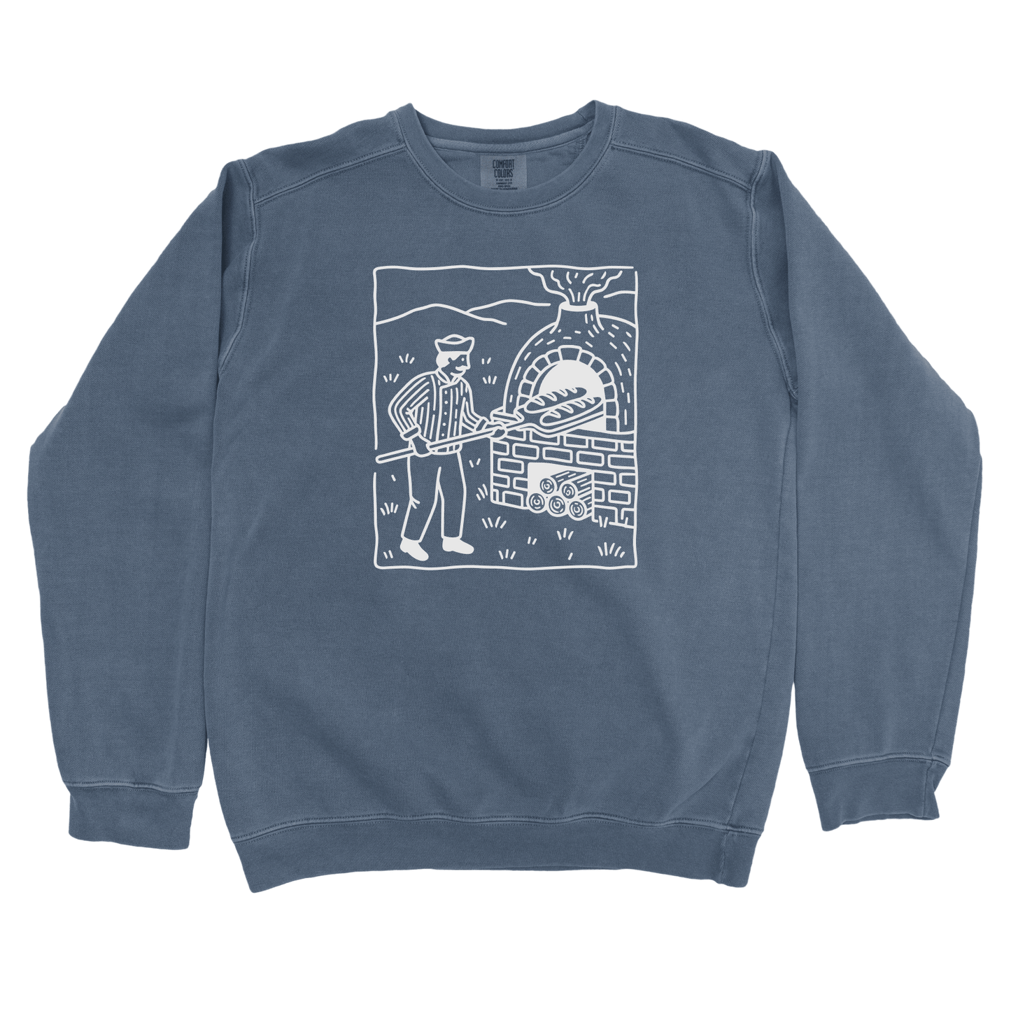 T-Shirts Denim / S Bread Baker Sweatshirt