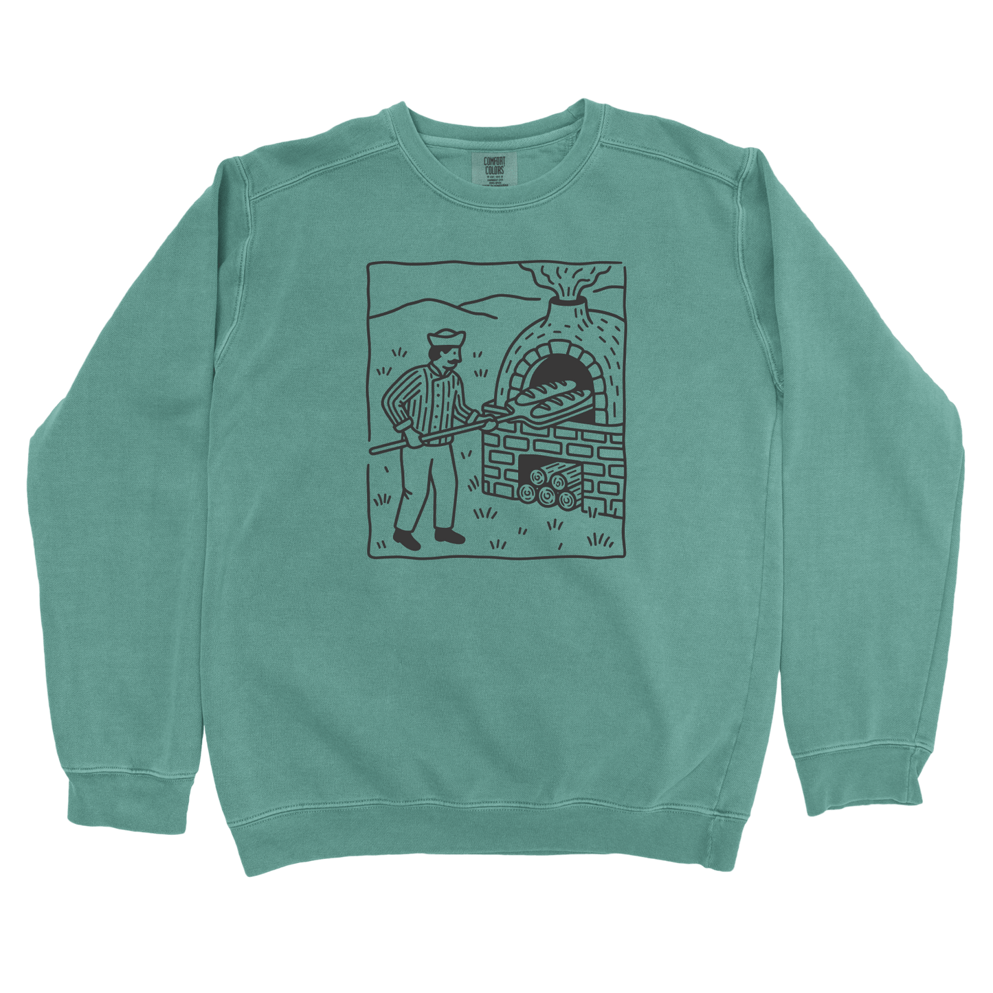 T-Shirts Light Green / S Bread Baker Sweatshirt