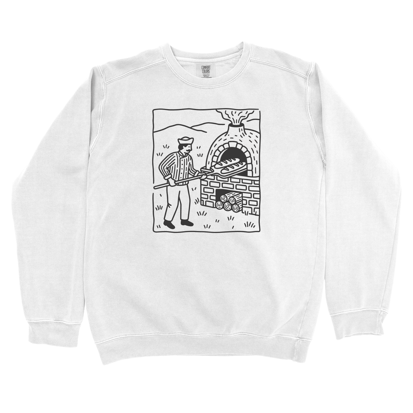 T-Shirts White / S Bread Baker Sweatshirt
