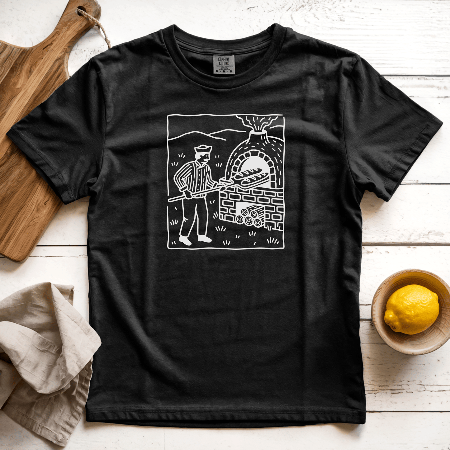T-Shirts Black / S Bread Baker