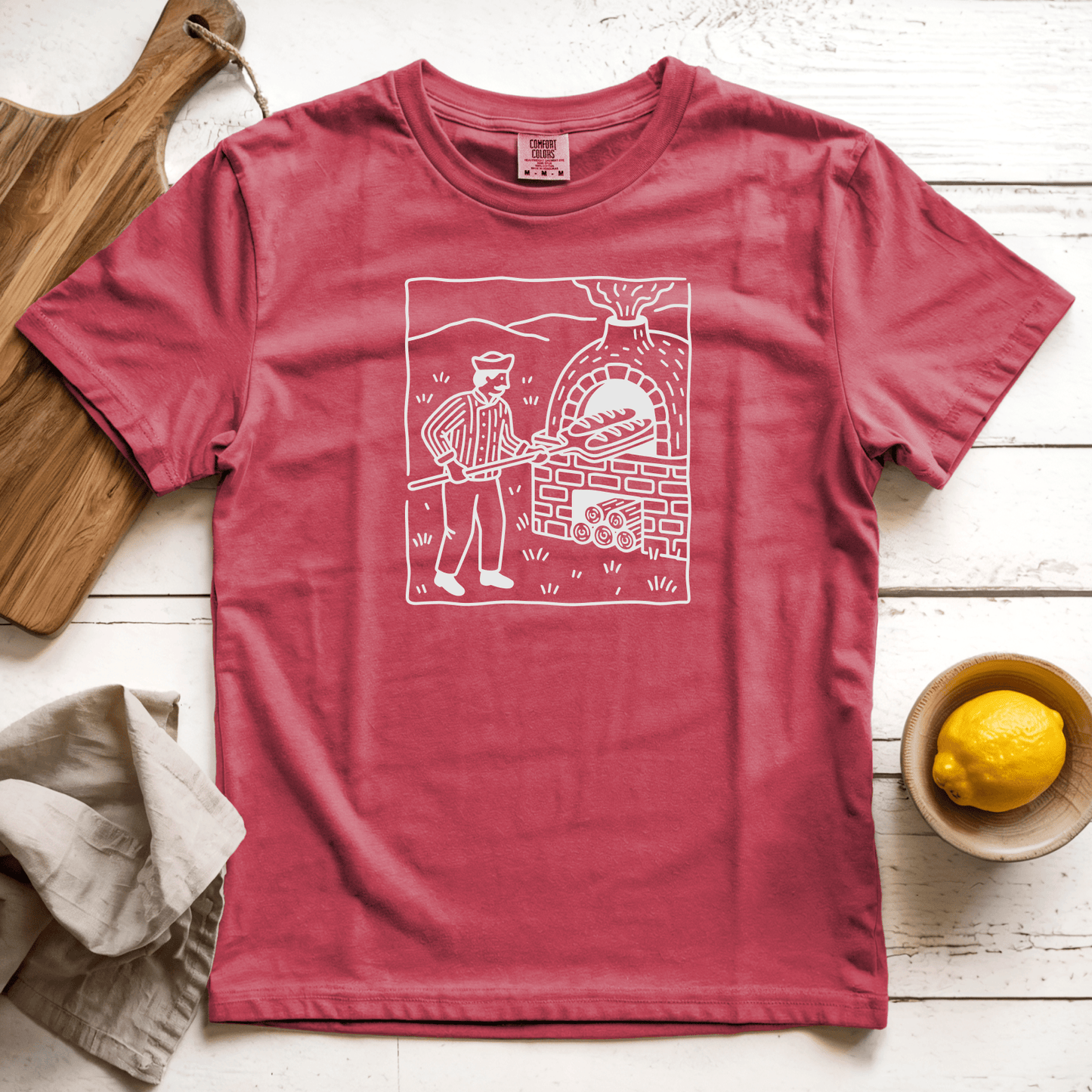 T-Shirts Crimson / S Bread Baker