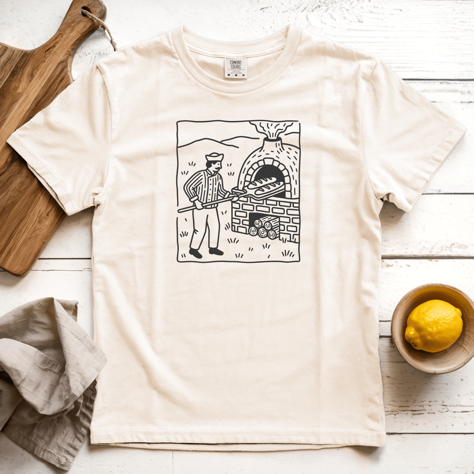 T-Shirts Ivory / S Bread Baker