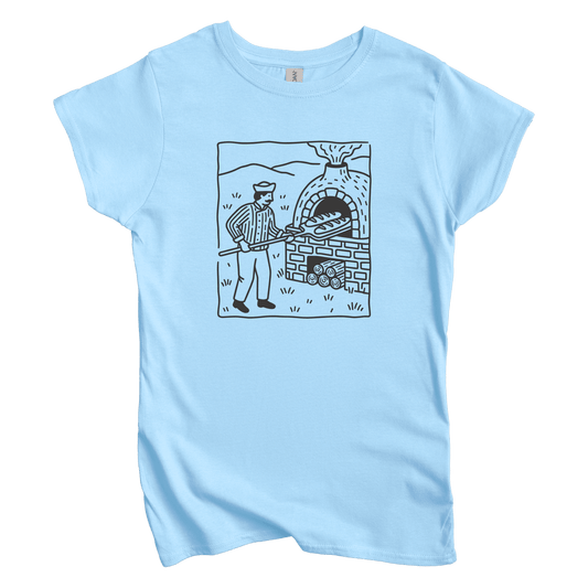 T-Shirts S / Light Blue Bread Baker Women's Tee