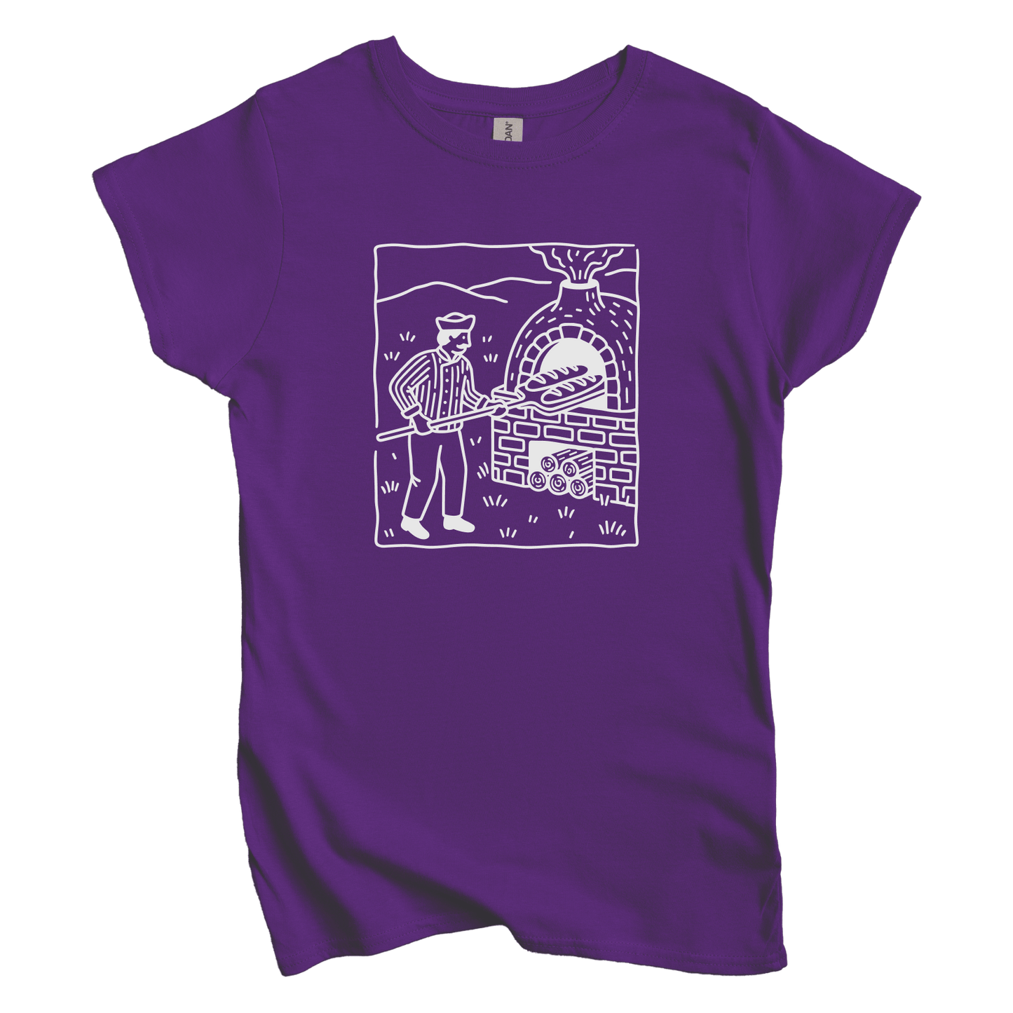 T-Shirts S / Purple Bread Baker Women's Tee