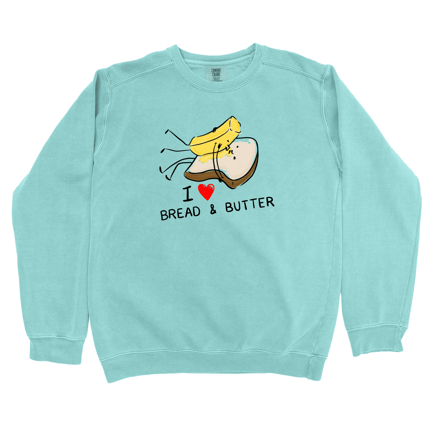 Sweatshirt Chalky Mint / S Bread & Butter: Micro Barbi Sweatshirt