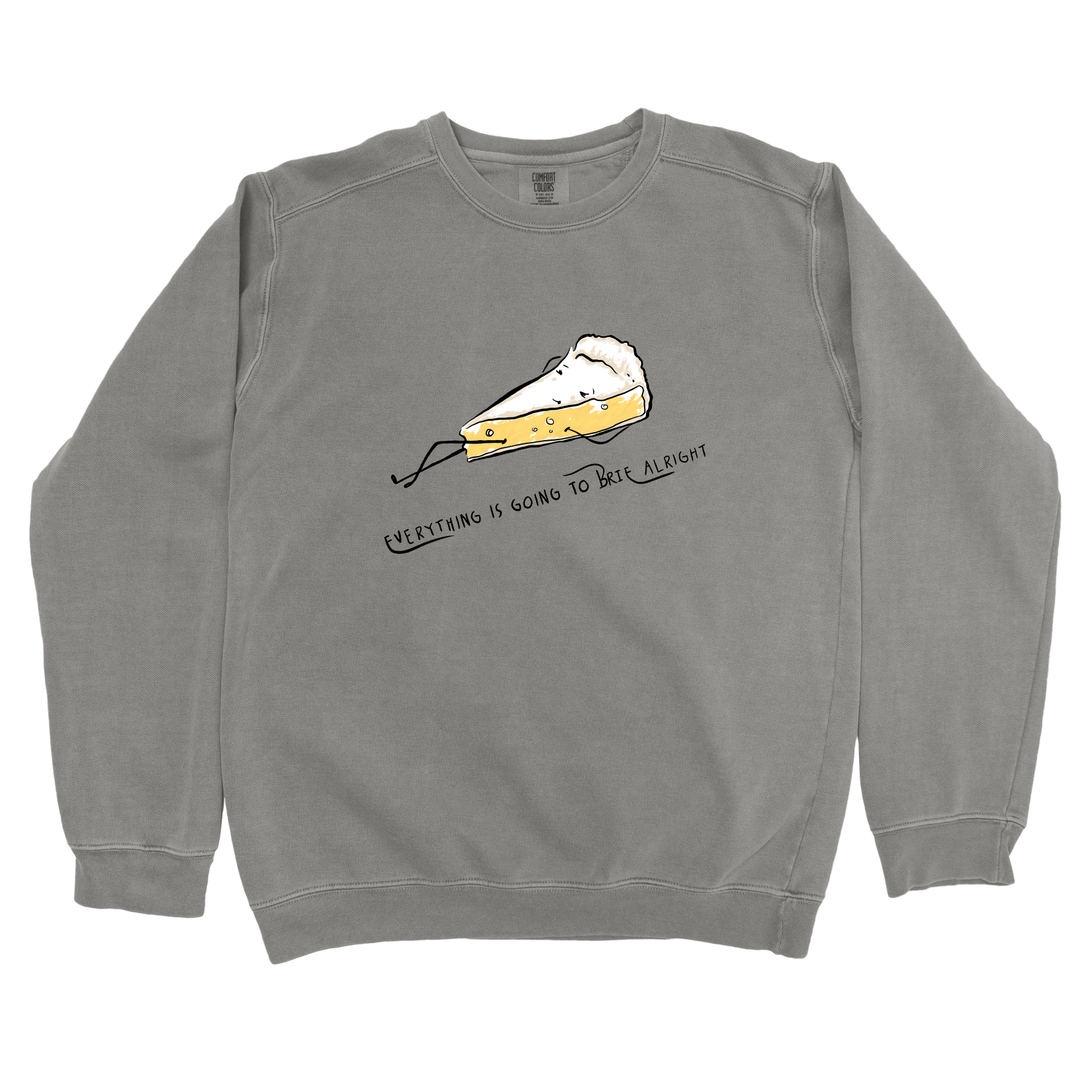 Sweatshirt Brie Alright: Micro Barbi Sweatshirt