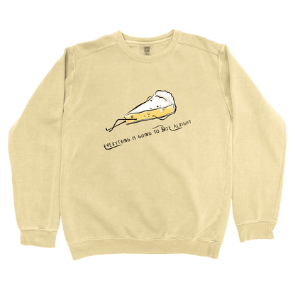 Sweatshirt Butter / S Brie Alright: Micro Barbi Sweatshirt