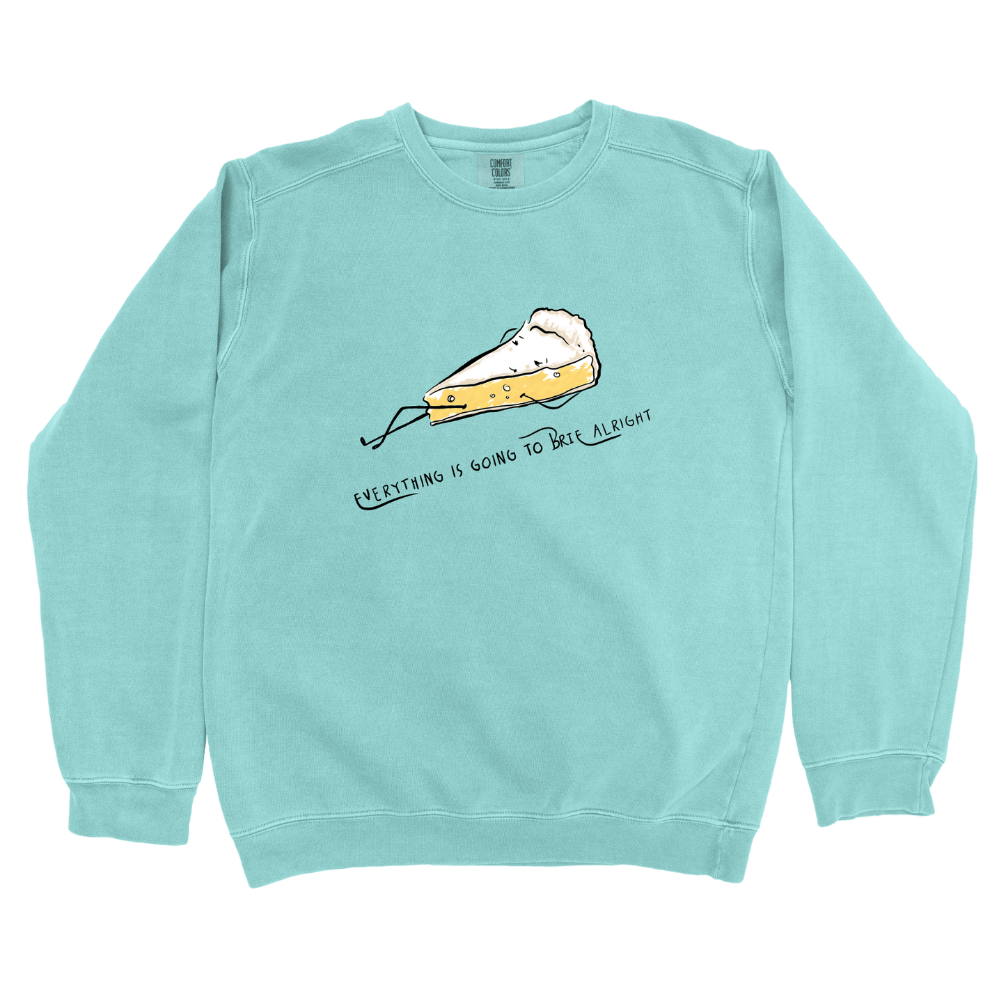 Sweatshirt Chalky Mint / S Brie Alright: Micro Barbi Sweatshirt