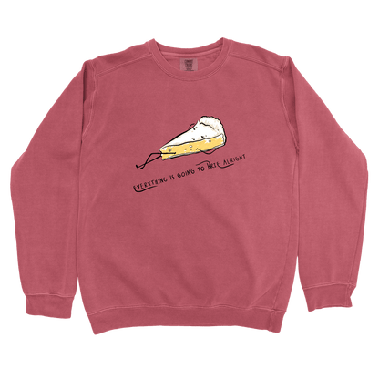 Sweatshirt Crimson / S Brie Alright: Micro Barbi Sweatshirt
