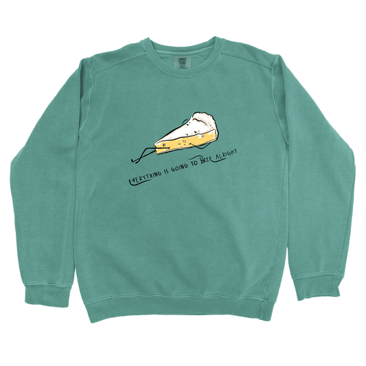 Sweatshirt Light Green / S Brie Alright: Micro Barbi Sweatshirt