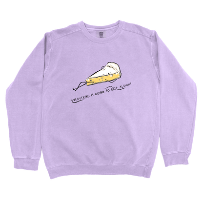 Sweatshirt Orchid / S Brie Alright: Micro Barbi Sweatshirt