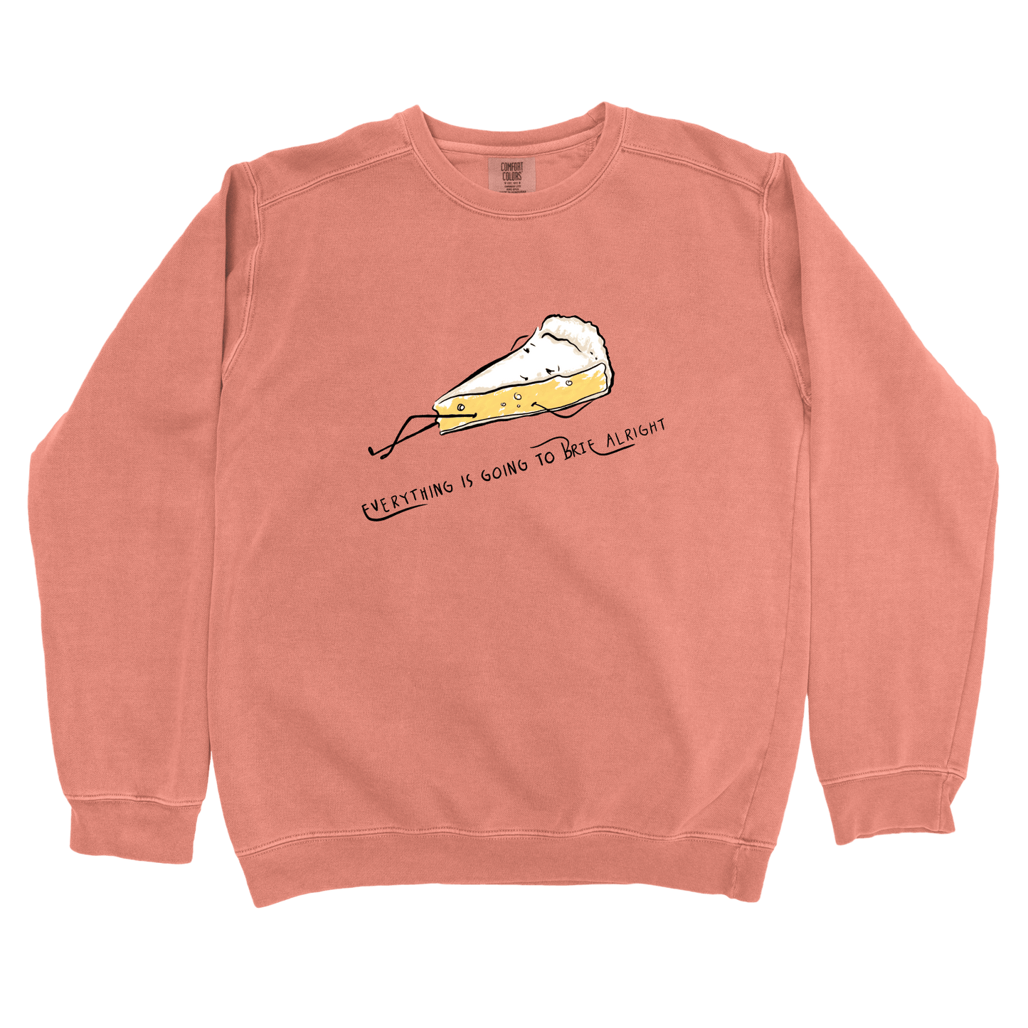 Sweatshirt Terracotta / S Brie Alright: Micro Barbi Sweatshirt