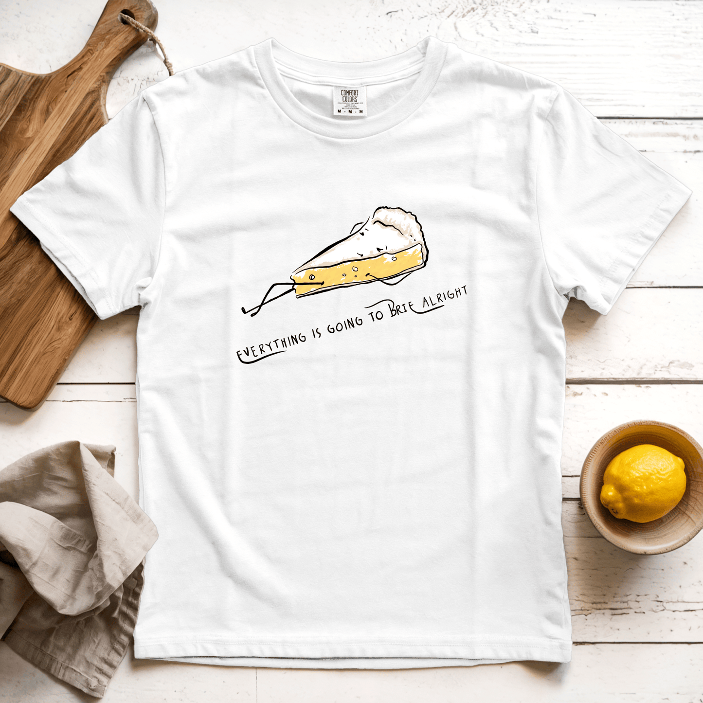 T-Shirt White / S Brie Alright: Micro Barbi
