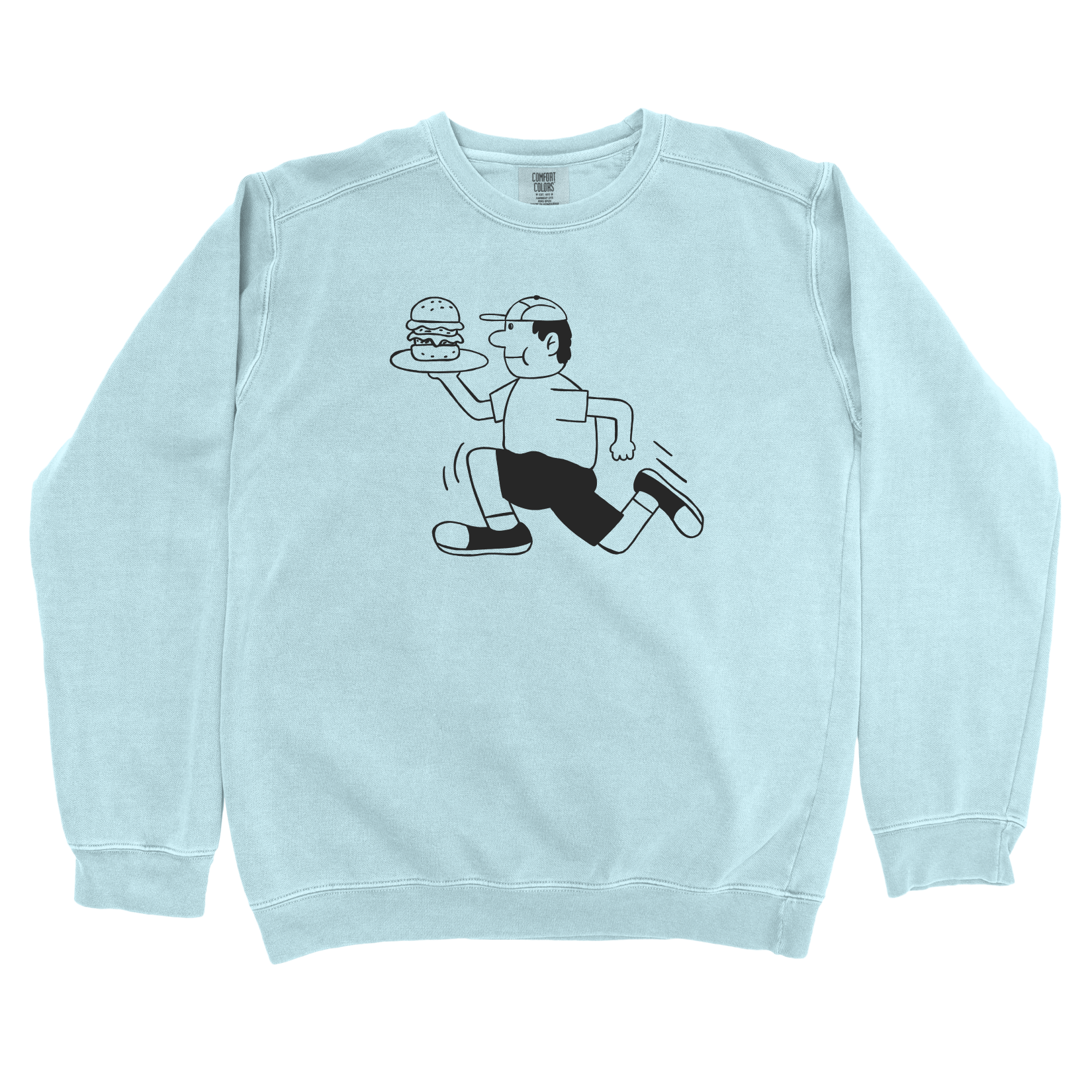 T-Shirts Chambray / S Burger Boy: Sae Karepe Sweatshirt