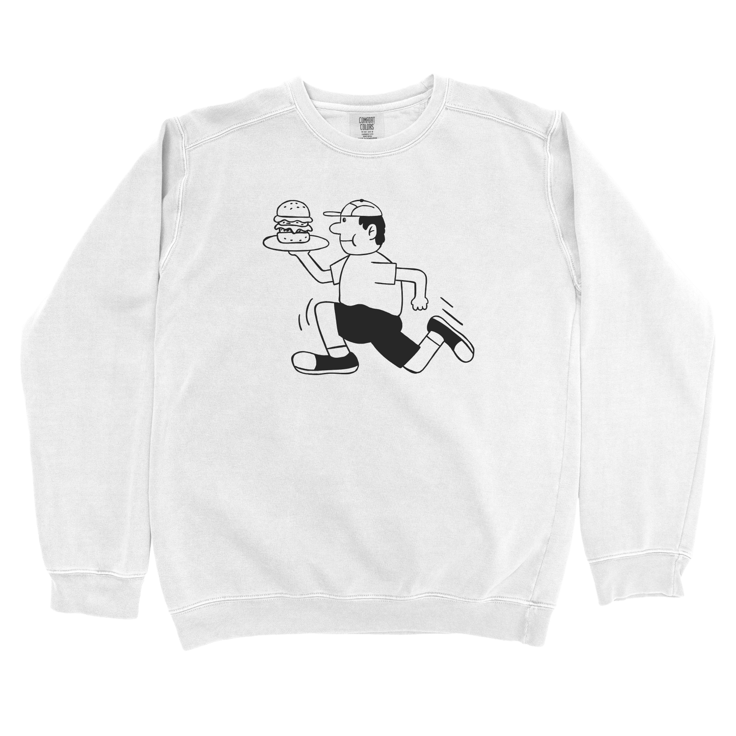 T-Shirts White / S Burger Boy: Sae Karepe Sweatshirt