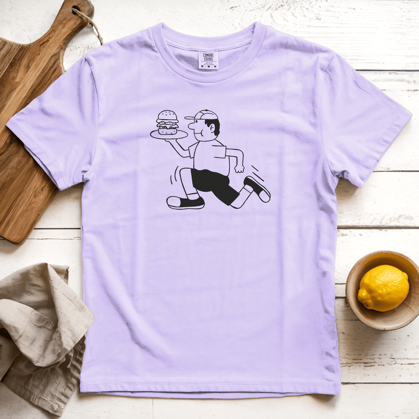 T-Shirts Orchid / S Burger Boy: Sae Karepe